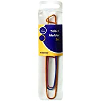 KORBOND Juego de 3 imperdibles guardapuntos para Tejer- para labores de Hilo y Lana- 3 tamaños: 8 cm- 12 cm y 17 cm…